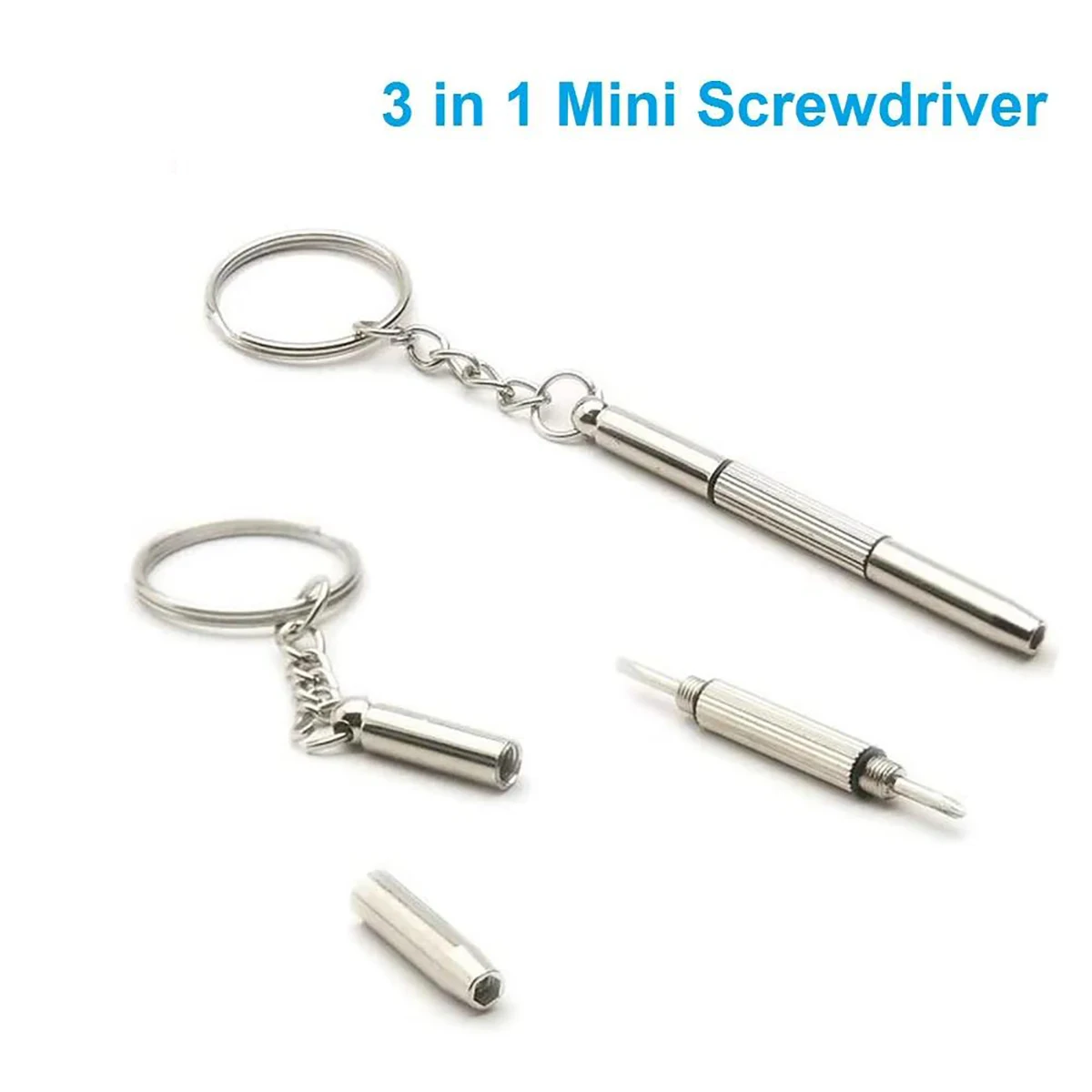 1/2/10pcs Mini 3 in1 Screwdriver Eyeglass Optical Eye Glasses Portable Spectacles Watch Repair Kit Practical Household Hand Tool