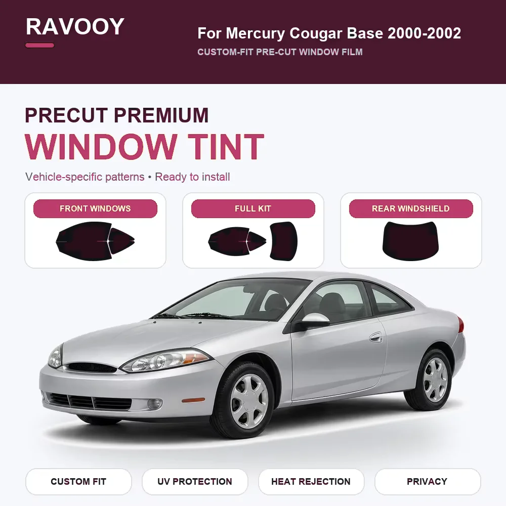 premium-precut-window-tint-kit-front-rear-windows-rear-windshield-for-mercury-cougar-base-2000-2002-car-solar-nano-ceramic-film