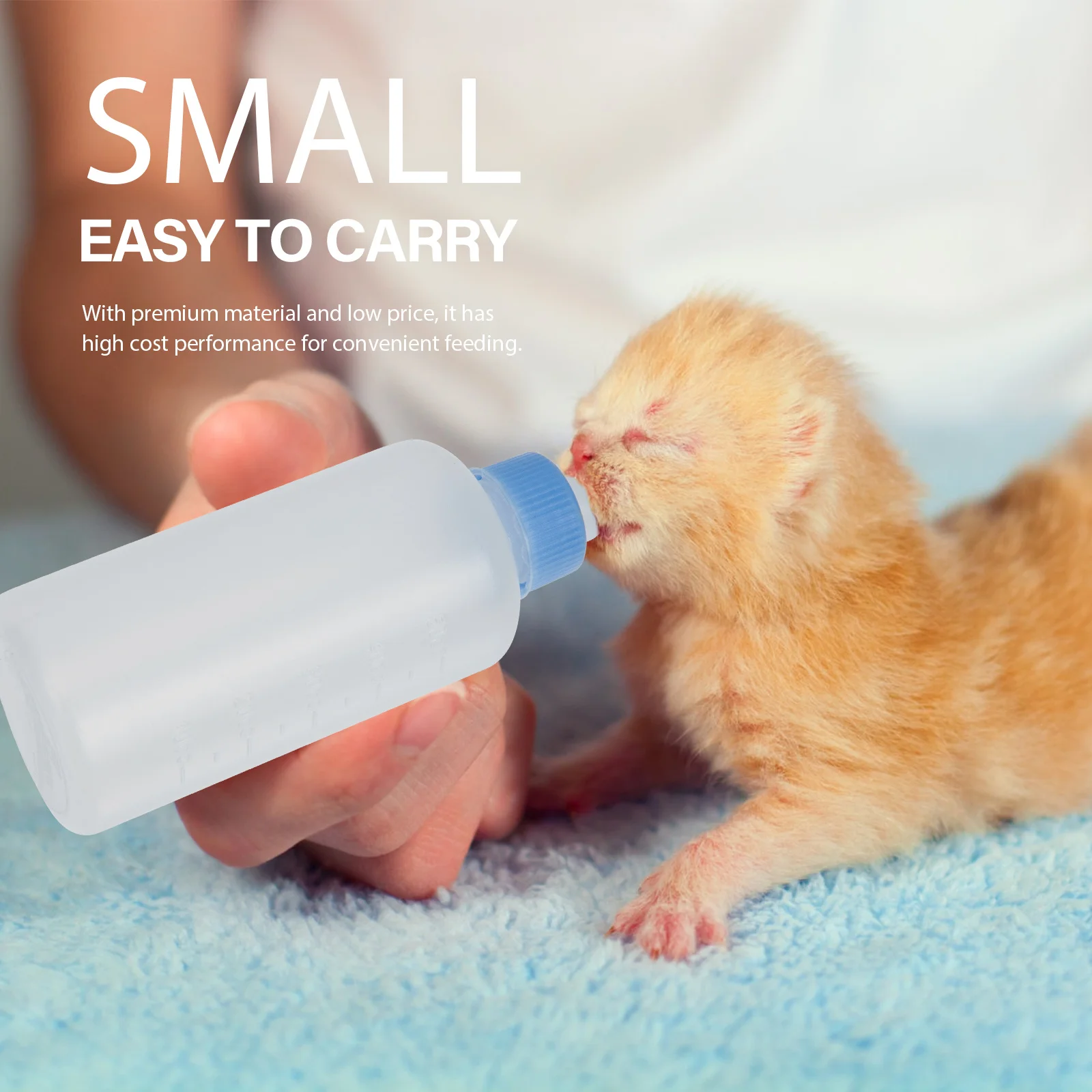 

3Pcs Cat Milk Bottles Lightweight Portable Pet Feeding Bottles Puppy Nursing Tools Dog Feeders Household Pet Supplies