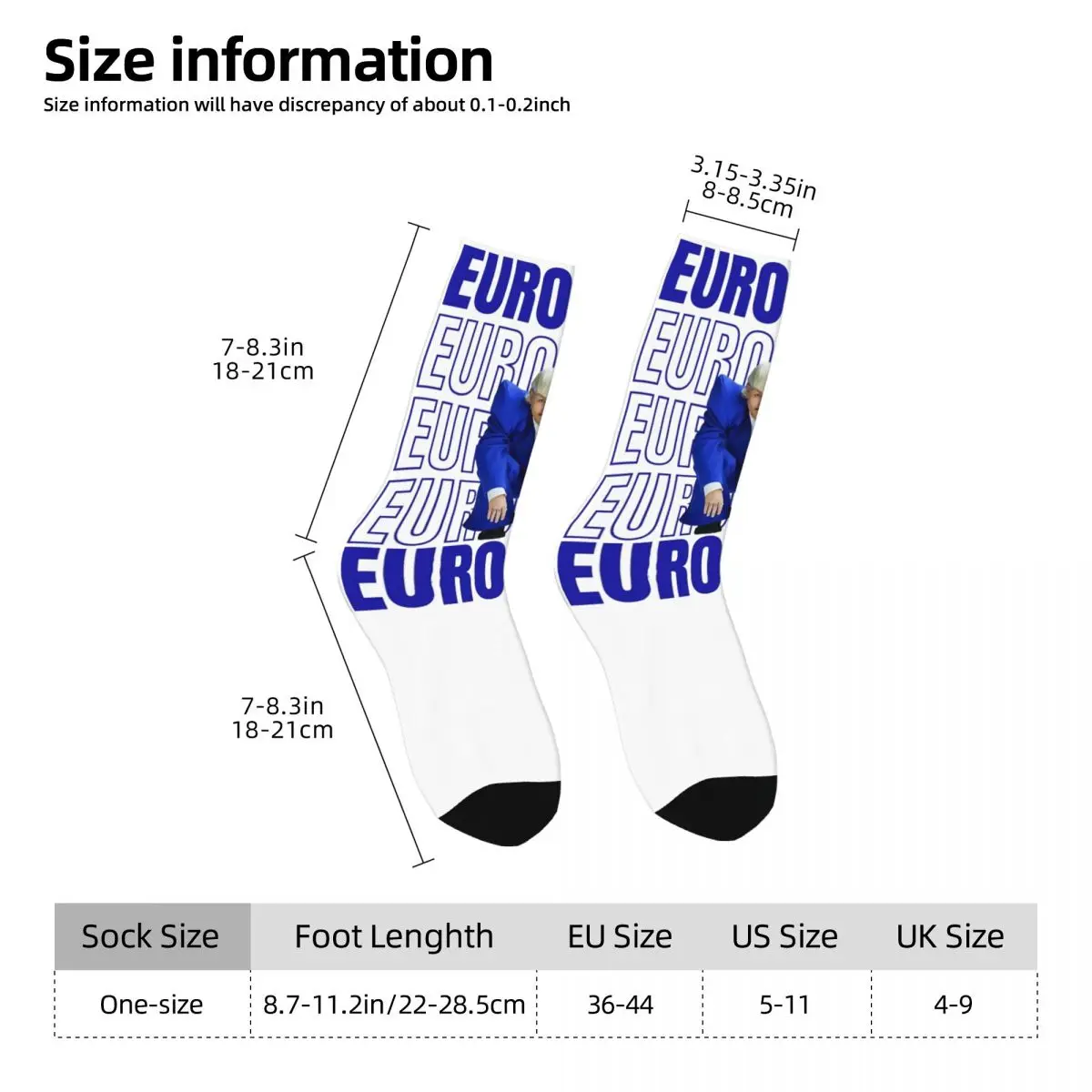 Eurovisions 2024 Joost Klein Europapa Outfits Men Women Socks Cozy Sport Middle Tube Sock Comfortable Little Small Gifts