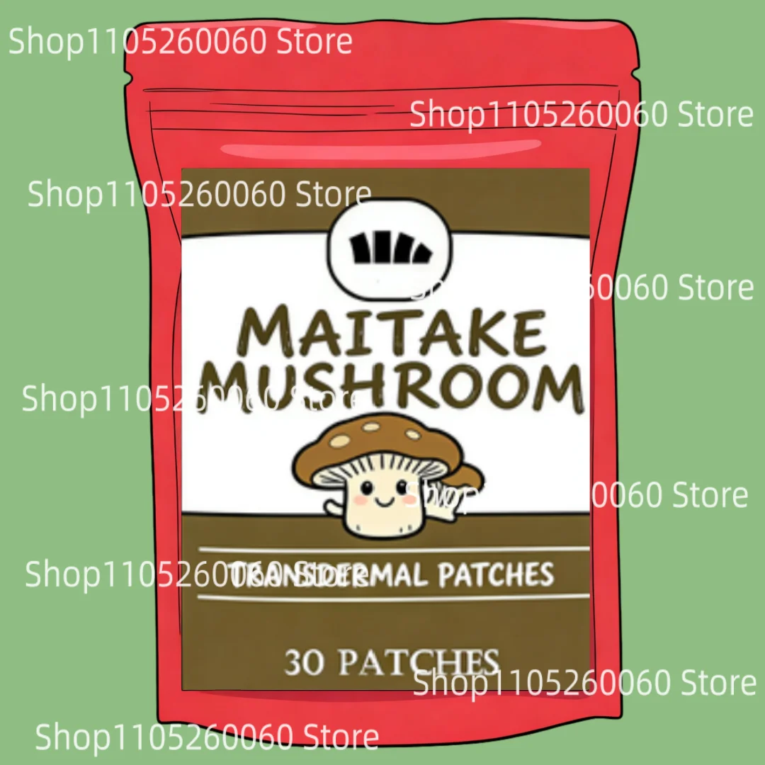 Maitake Mushroom Transdermal Patches For Immune System Support, Stress Relief, Build Energy, Strength Booster 30 Patches