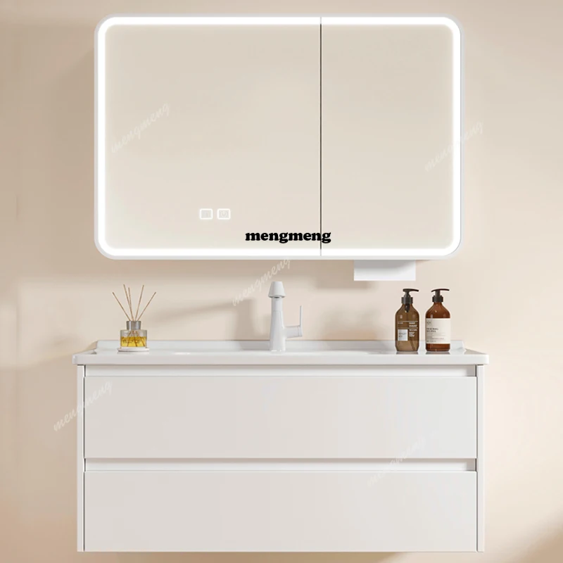 Organizer Bathroom Cabinet Drawers Waterproof Storage Vanity Bathroom Cabinet Washroom Luxury Bad Schrank Home Furniture