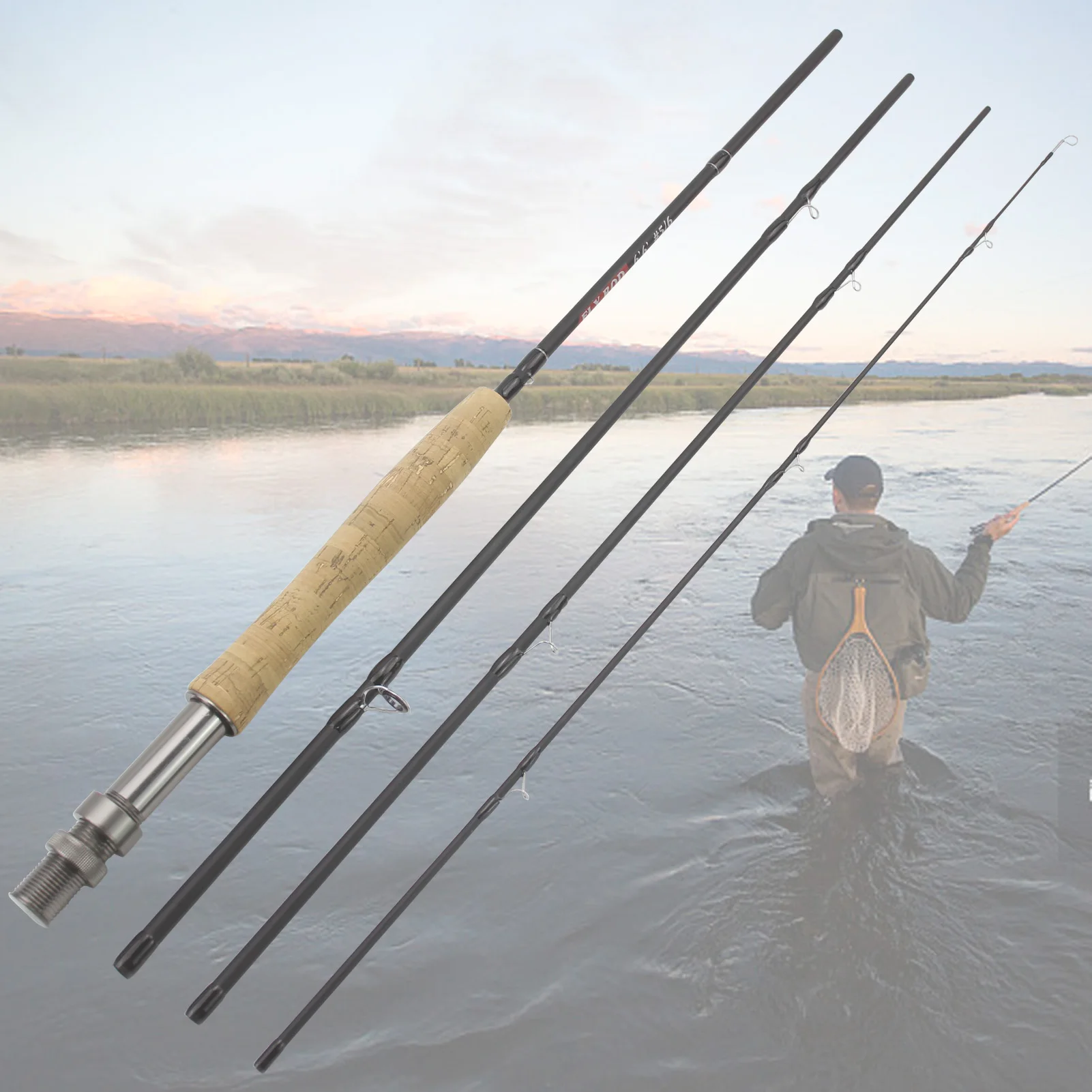 NEW 7ft 8ft 9ft 4 Section Fly Fishing Rod Portable Carbon UltraLight Slow Action Fly Rod Cork Handle Lure Fishing Goods Pesca - AliExpress 18 NEW 7ft 8ft 9ft 4 Section Fly Fishing Rod Portable Carbon UltraLight Slow Action Fly Rod Cork Handle Lure Fishing Goods Pesca - AliExpress 18