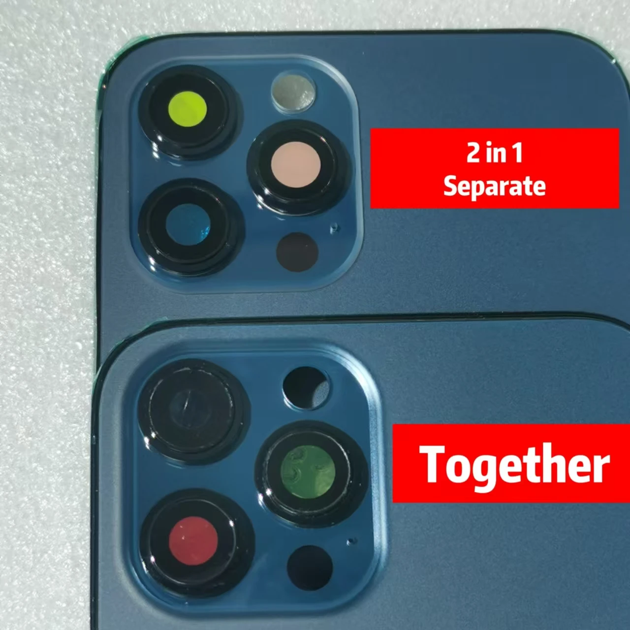 

Whole sale OEM 12pro housing with together back glass,with Sapphire mirror,with button and sim tray,with mesh and magnet