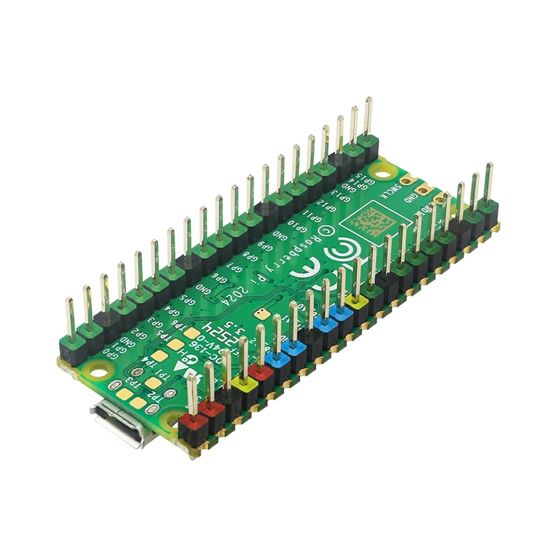 2 шт., цветной многоцветный удлинитель для Raspberry Pi PICO