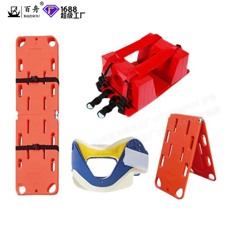 Water Foldable Spine Injured Fixed Lift Pool Rescue X-ray Stretcher Plastic Board