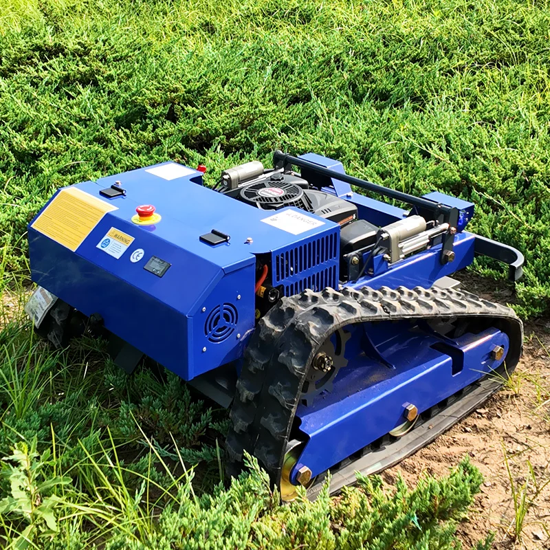 Aangepaste multifunctionele grasmaaier - afstandsbediening dorsvlegelmaaier voor gebruik in de landbouwtuin