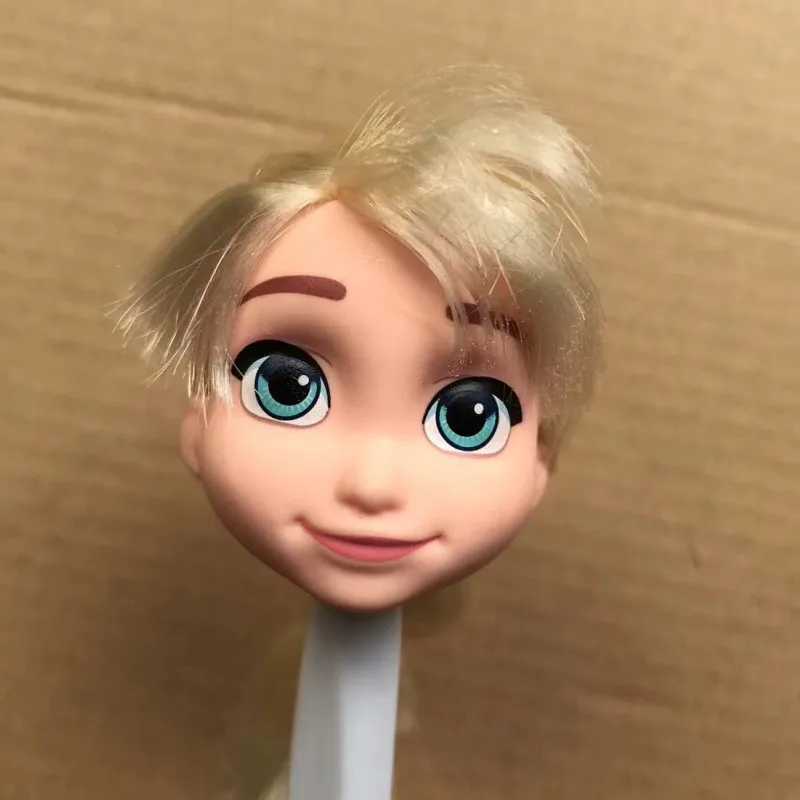 Gläser Augen mit echten Wimpern Puppenköpfe Bunte weiche Puppenteile Weiße Haut Puppenzubehör Mädchen Geschenk Spielzeugfiguren – Detail 8