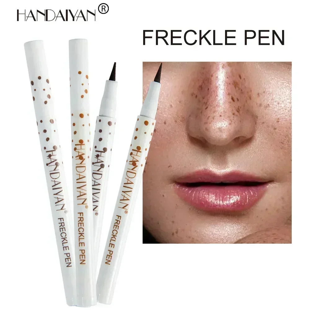 HANDAIYAN Professioneller Sommersprossenstift, natürliches Make-up-Imitation, langlebig, lichtecht, einfach aufzutragen, 4-farbige Körperbemalung, Kosmetik