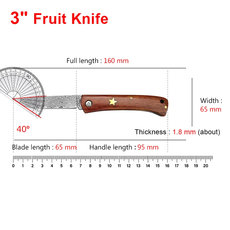 Folding Boning Knife Kitchen Damascus Steel Knife Meat Cleaver Butcher Knife Household Cooking Chef Slicing Knives KitchenTools