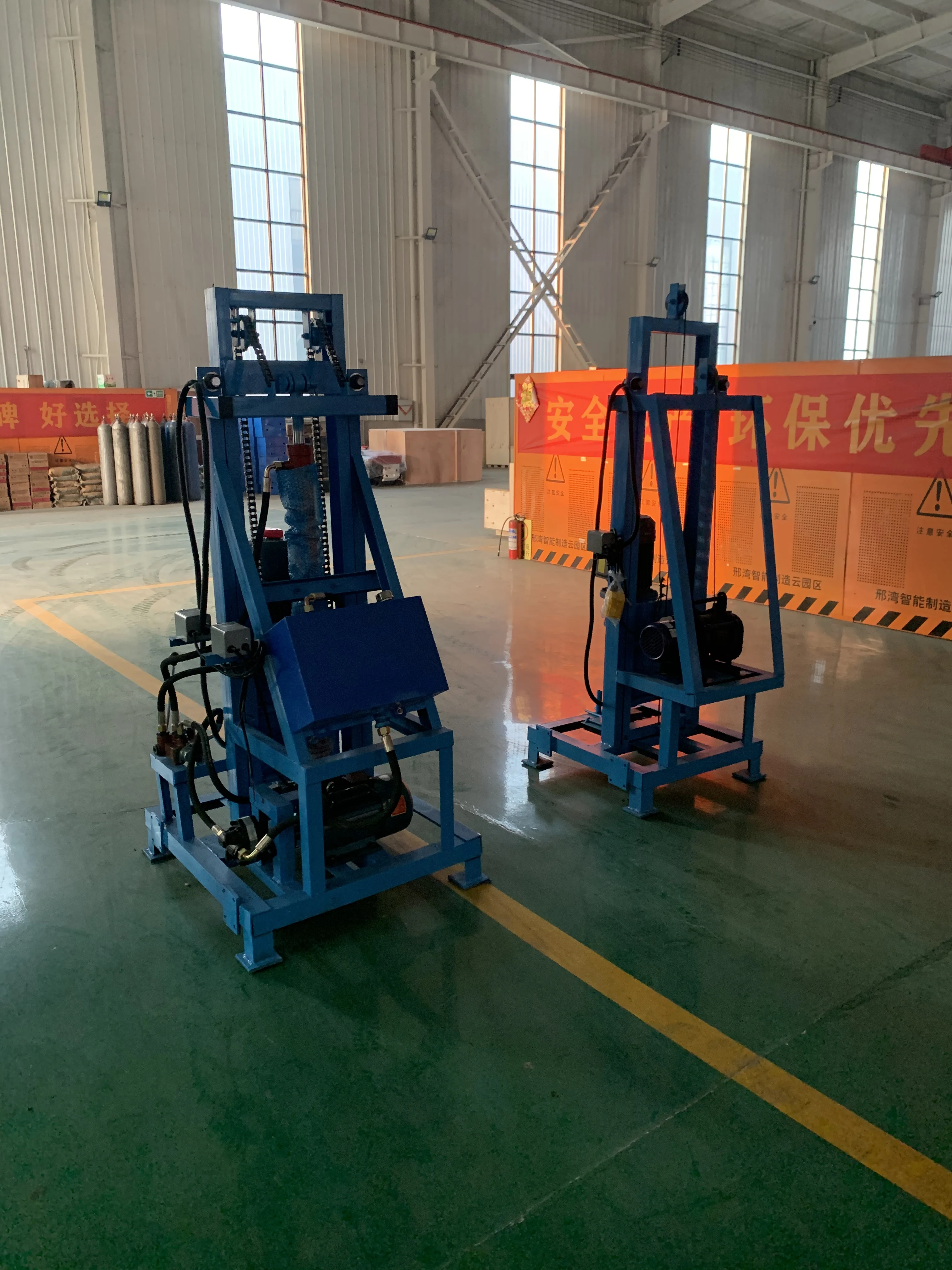 

Compact Hand Operated Water Well Drilling Machine with Optional Electric Hydraulic Lifting Water Well Drilling Mechan Customized
