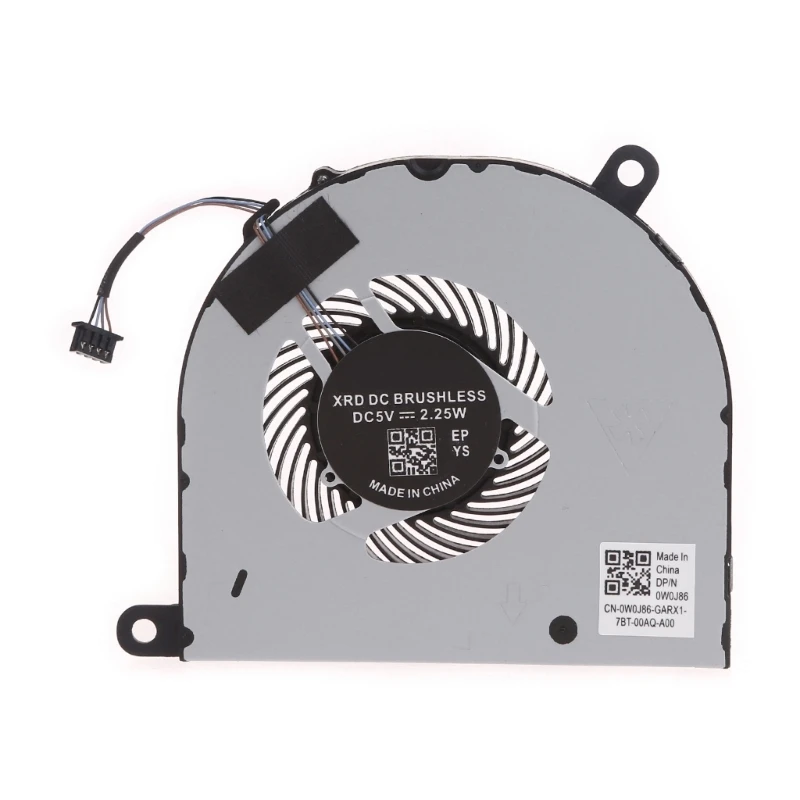 

1PC Laptop Cooling Fan for Dell 5480 E5480 5V 0.4A 4Pin 4wires Fan