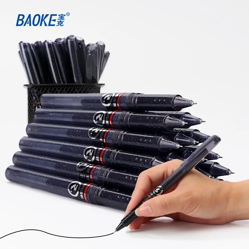 Imagem -02 - Baoke-grande Capacidade Agulha Gel Pen Pc1808 36 Pcs 05 mm