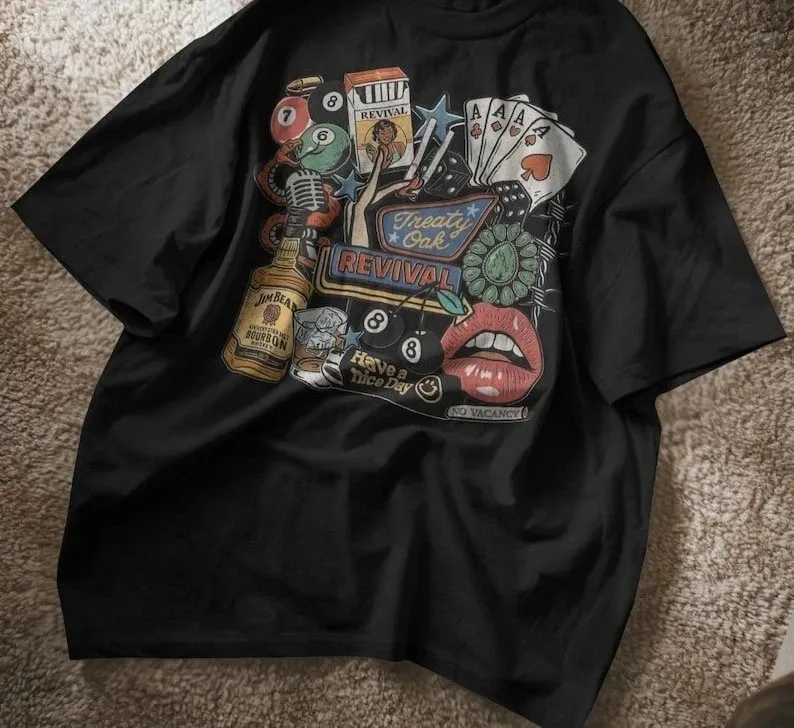 

Treaty Oak Revival T Shirt Vintage Country Western