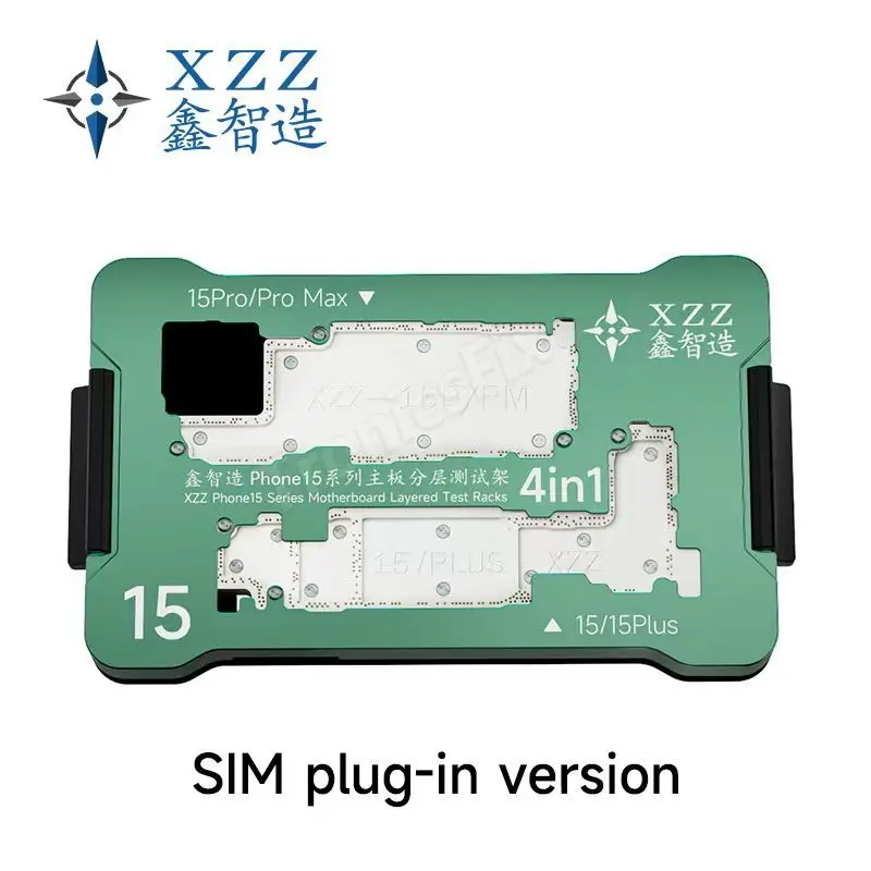 XZZ Motherboard Test Fixture Holder for iPhone 15 14 13 X Max Logic Board Middle Layer Radio Frequency Function Tester iSocket