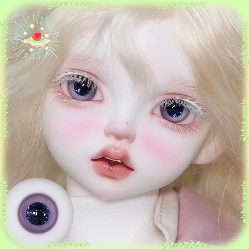 

Jg20 Bjd Кукольные глазные шарики 14 мм 16 мм 18 мм Стеклянные глаза Сверкающие зрачки Маленькая кукла-ирис Сменные модели Прекрасные подвески