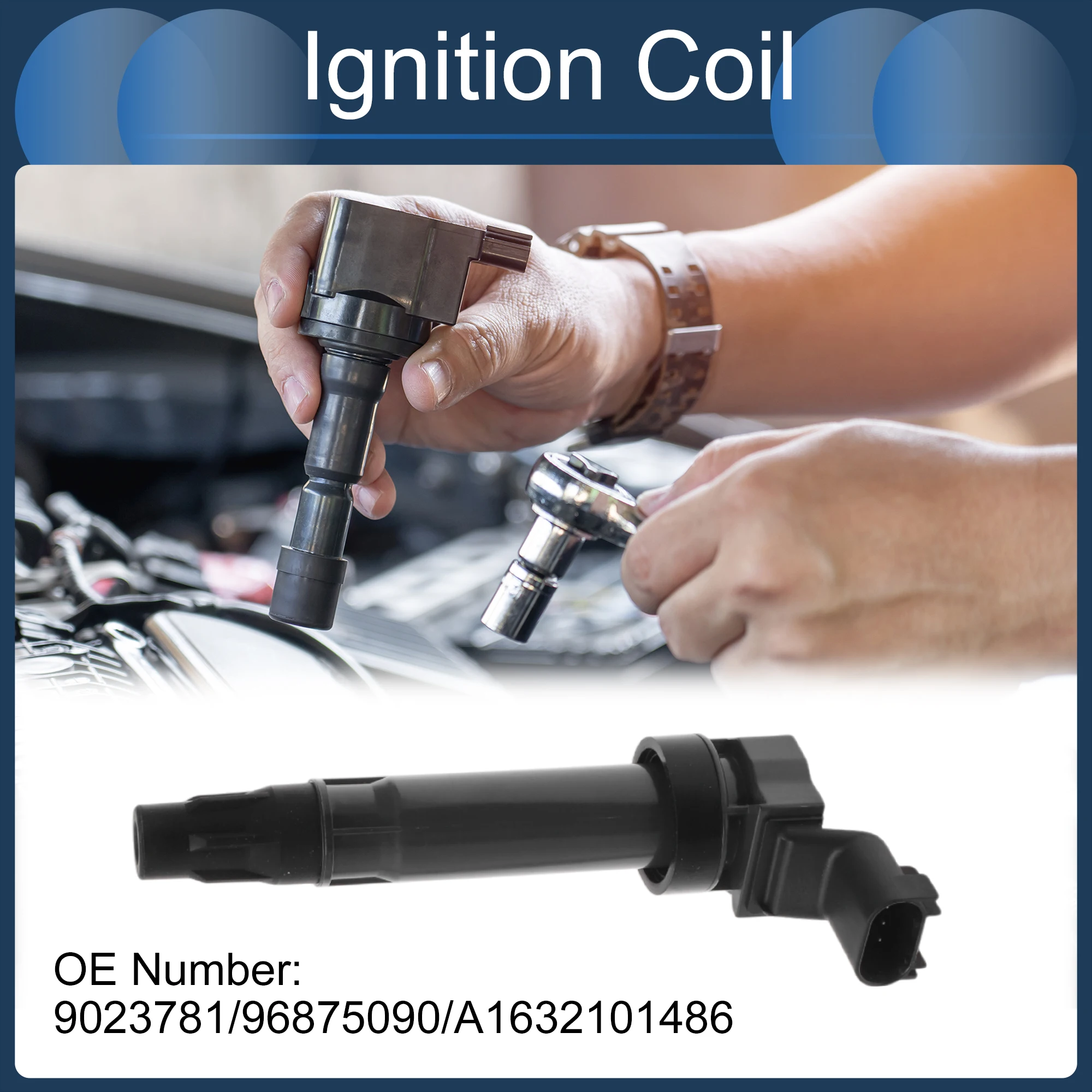 

UXCELL Пакет катушек зажигания No 9023781 для Chevrolet Sail 2012-2014 1.4L