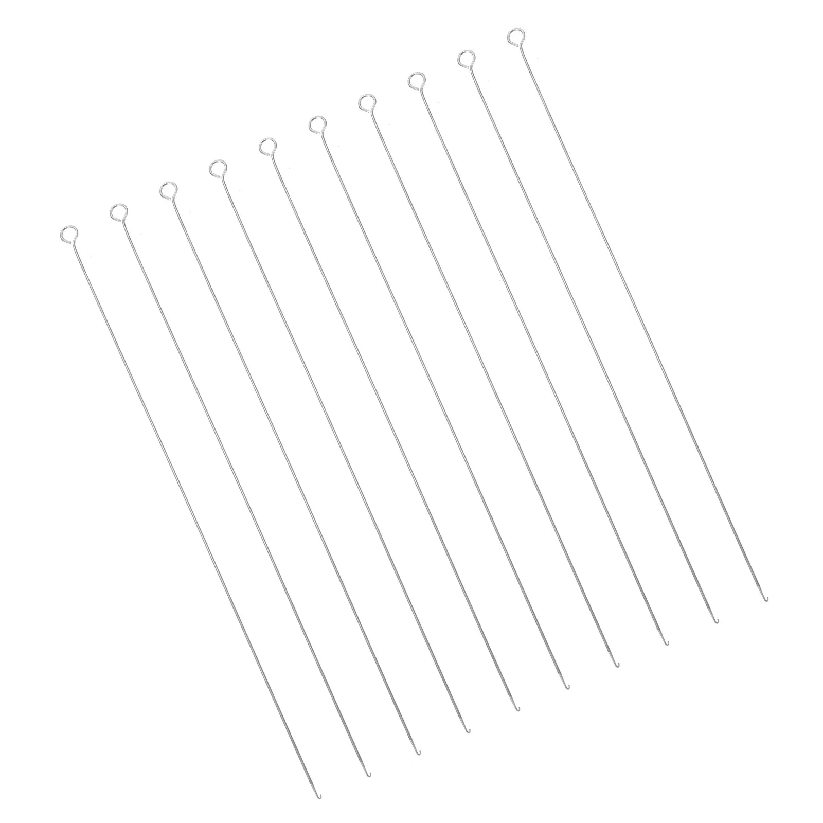 

10Pcs Premium Stainless Steel Beaded Tools Ultra Fine Needles Easy to Thread Beads Fast Efficient for Jewelry Making Craft