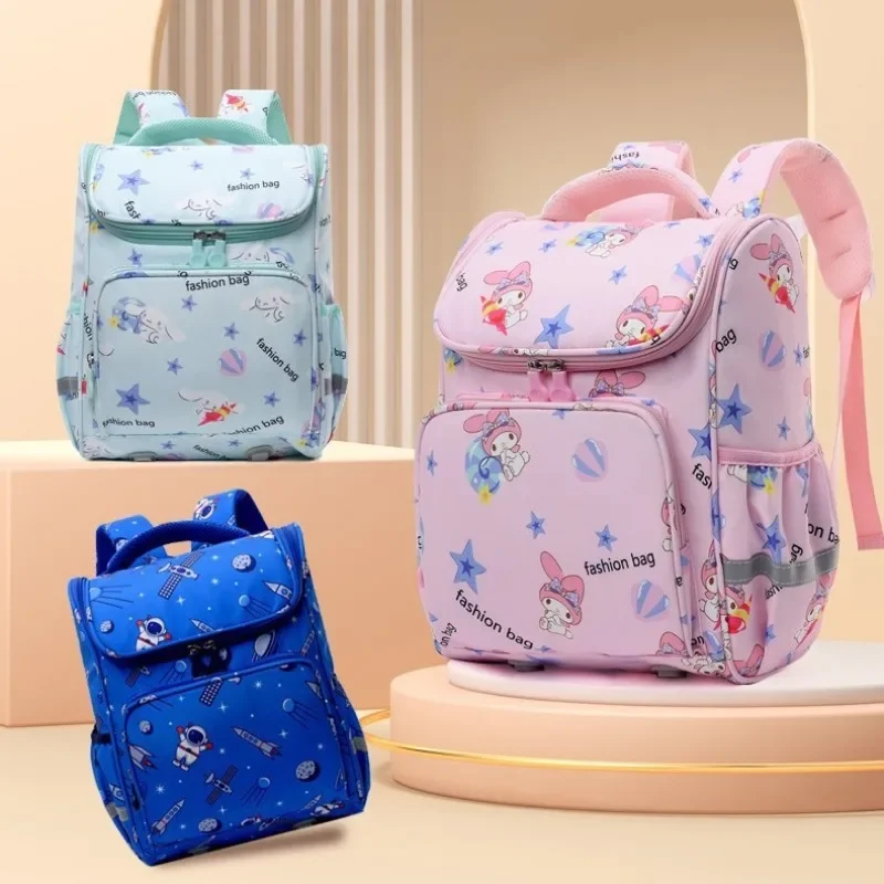 

Cinnamoroll My Melody Anime Ins Children Storage Bag Cute Cartoon Backpack Boys Girls Schoolbag Lovely Gifts for Girls