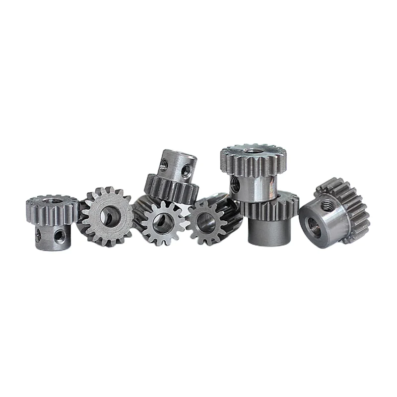 0.8 Modulus 40CR Steel Gear 0.8M 13Teeth 15T 17T 19T Hole Dimeter 3.175mm 5mm
