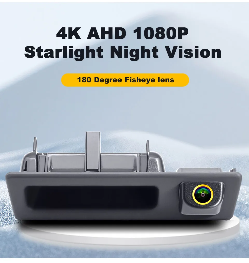 AHD 1080P 180 ° Auto-Rückfahrkamera für BMW F30 F10 F11 X3 F25 F31 F46 X1 F48 F22 3er-Serie 5er-Serie Fahrzeug Nachtsicht – Detail 7