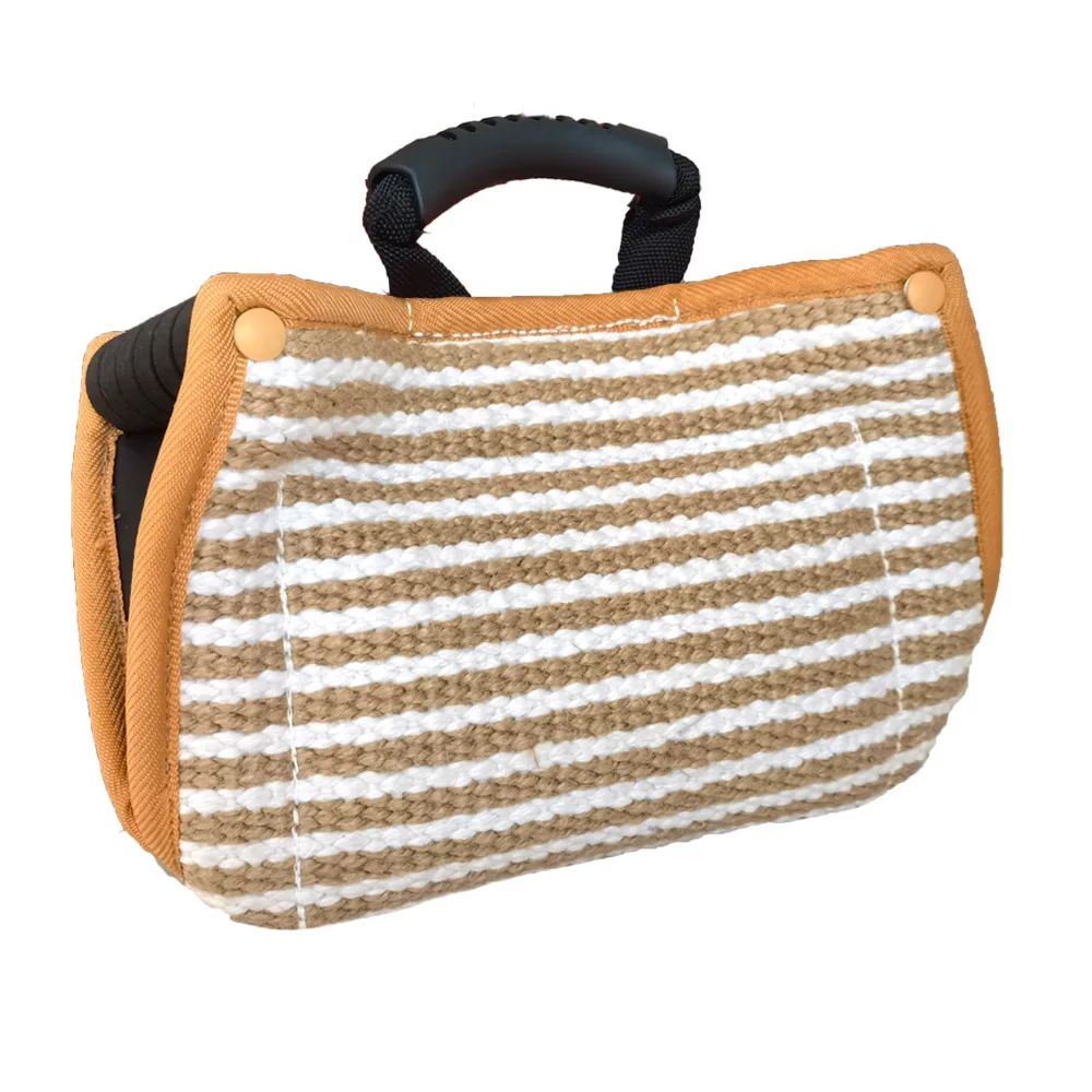 Training bite pillow, tear-resistant hemp pillow, flutter  pillow, dog bite target training dog supplies