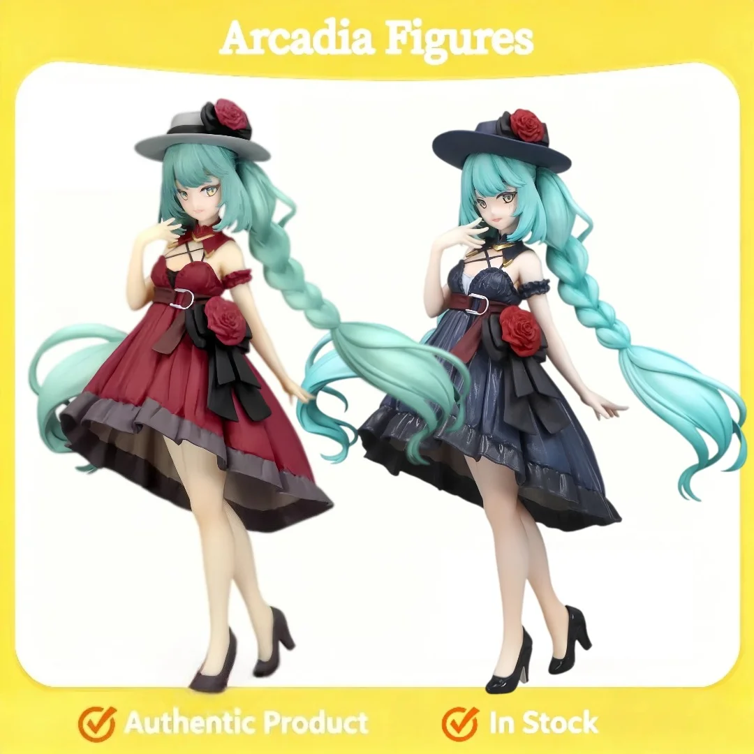 【在庫あり】オリジナルfuryu-trio-try-it-vocaloid-初音ミク-ドレスアップ-red-アクションモデル-アニメコレクタブル-デスクトップドール-フィギュア