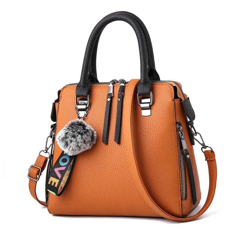 Women's Bag Manufacturers 2023 New Fashion Women's Handbags in Europe and the United States Foreign Trade Large Capacity Single