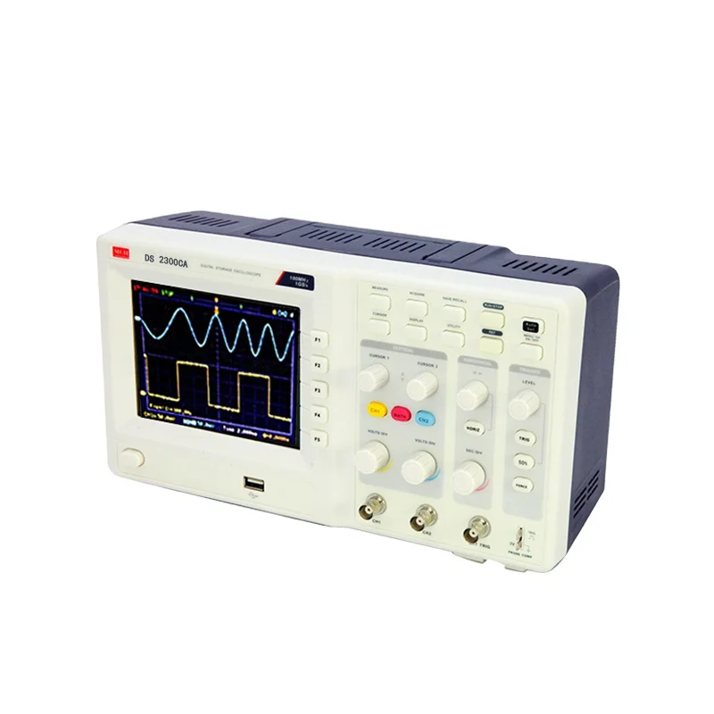 

MCH Handheld 3 Channel USB 300MHz Digital Oscilloscope DS-2300CA