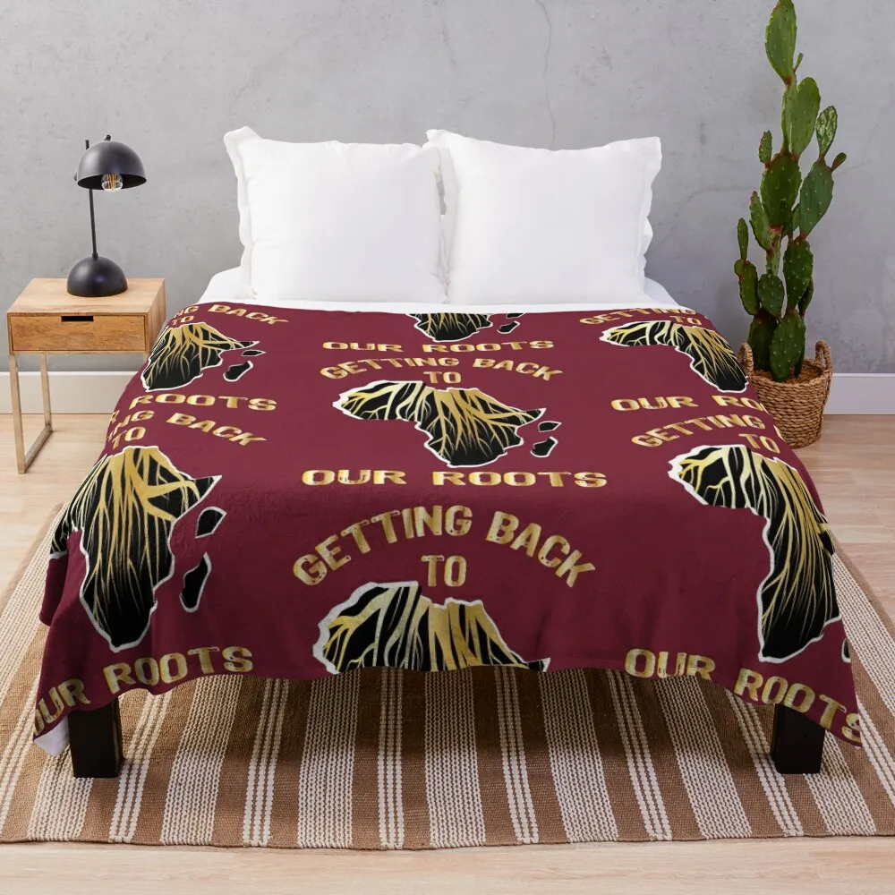 Wear Your Roots with Pride, African culture, african heritage roots. Throw Blanket Luxury St for sofa Soft Big Blankets