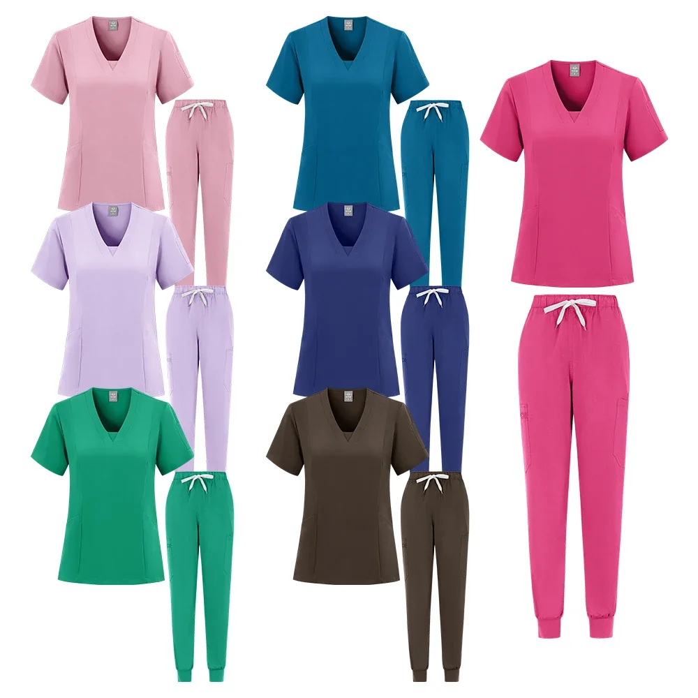 Uniforme médico para sala de operaciones, conjunto de suministros médicos, traje de cirugía Dental y enfermera, ropa de trabajo, venta al por mayor