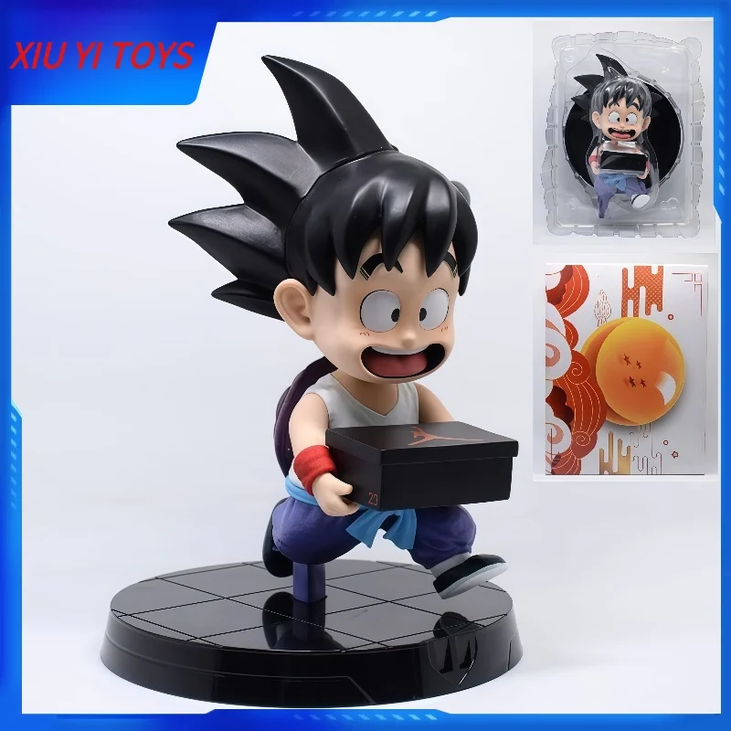 

Аниме Dragon Ball Z детство Гоку милая экшн-фигурка сцена ПВХ статуя модель игрушка Декор детский подарок на день рождения