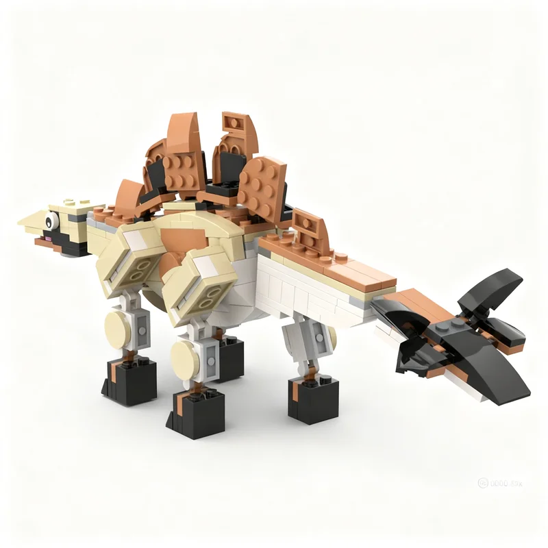 

285pcs MOC Stegosaurus Adorabilis Creator 3 1 Model Building Blocks Construction Toy Christmas Gifts DIY Creative Idea Education