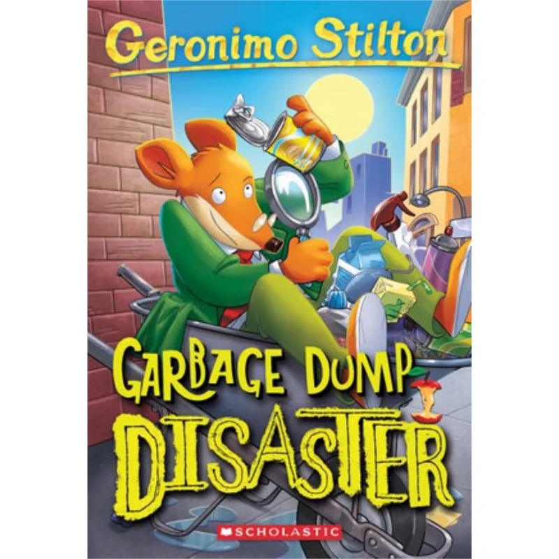 

Geronimo Stilton 79 Сброс для мусора Geronimo Stilton SCHO Домашняя самооборудовая книга ZY 9781338756845