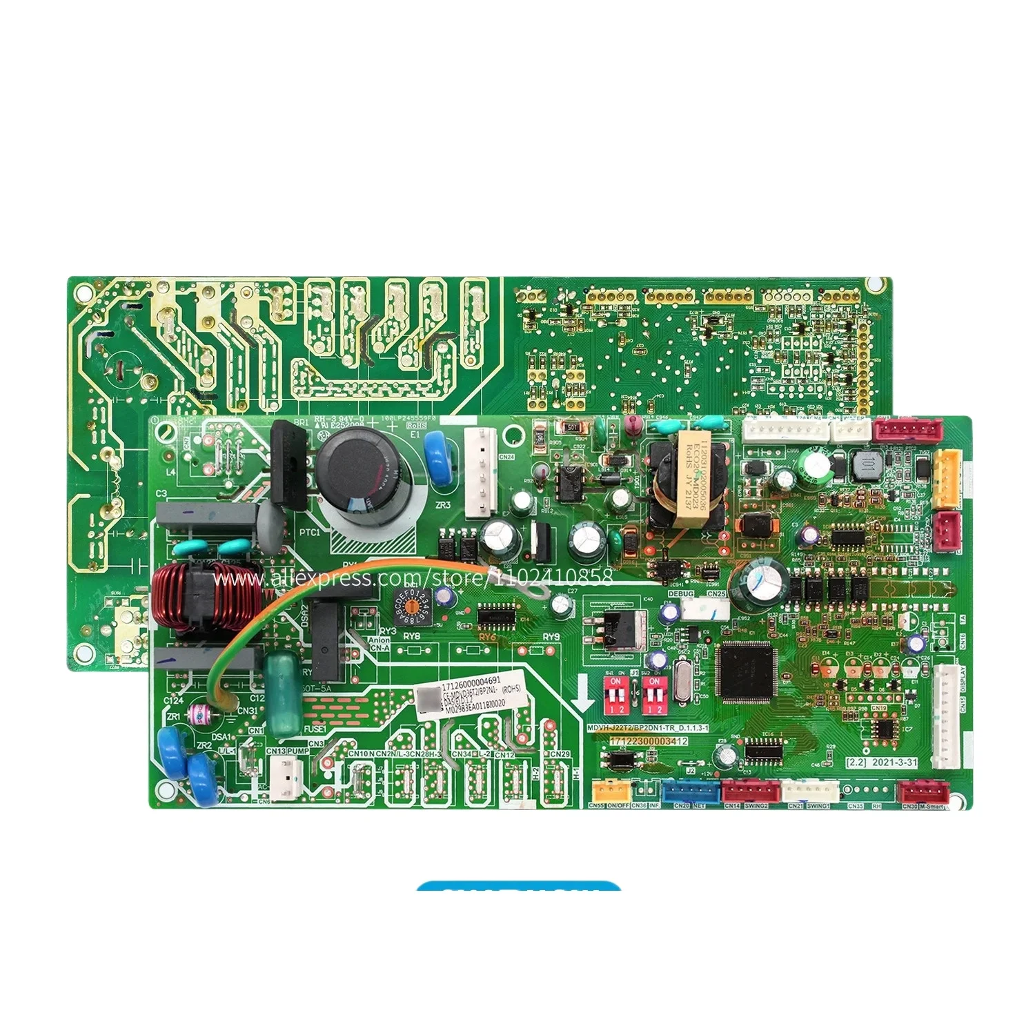 Indoor Main Control Board Assembly pcb 17126000004691 For Midea VRF Unit CE-MDVD36T2/BP2N1-DA5(E).D.1.2 air conditioner parts