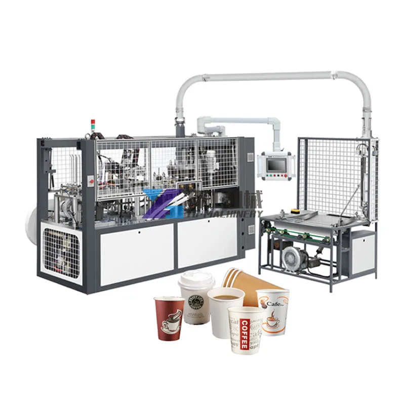 High Speed Paper Cup Machine Fully Automatic Paper Cup Forming Machine Disposable One Time Use Single Film Paper Cup Maker