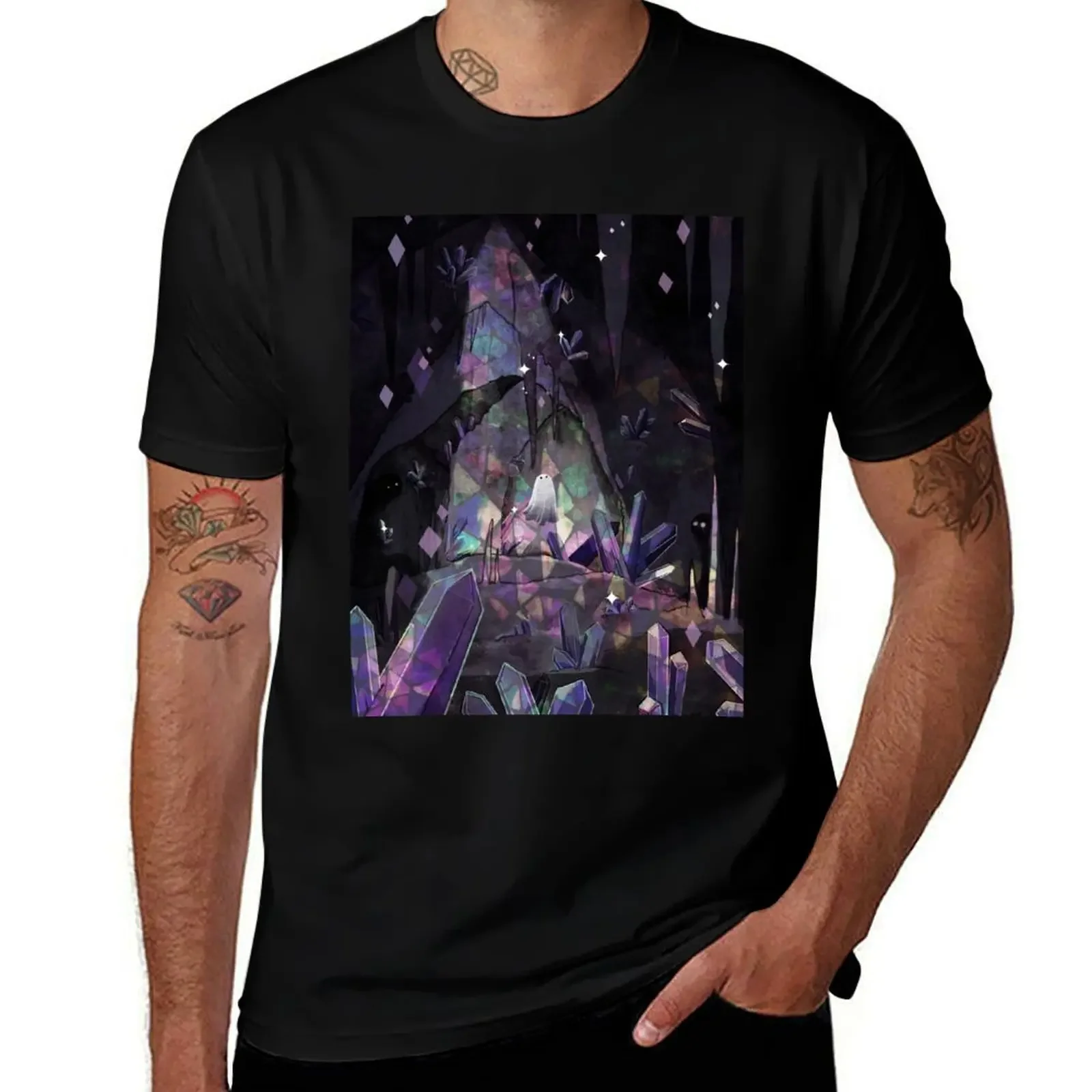 Crystal cave alt T-Shirt summer shirt blanks mens t shirt graphic