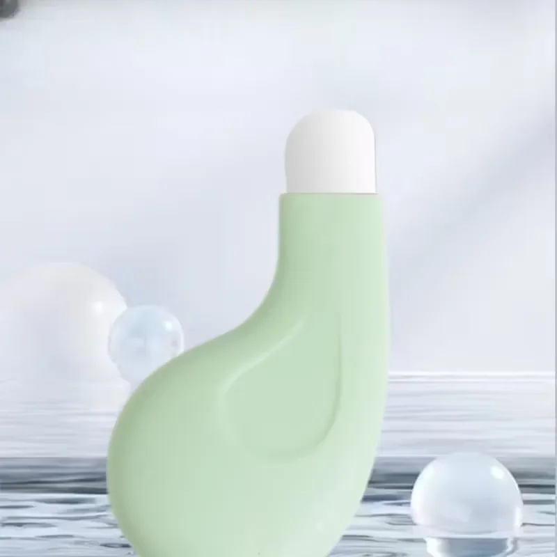 Handmatige poriënreinigingsborstel voor mee-eters, getextureerd oppervlak en gemakkelijk vast te houden handvat voor zachte huidverzorging, niet-elektrisch