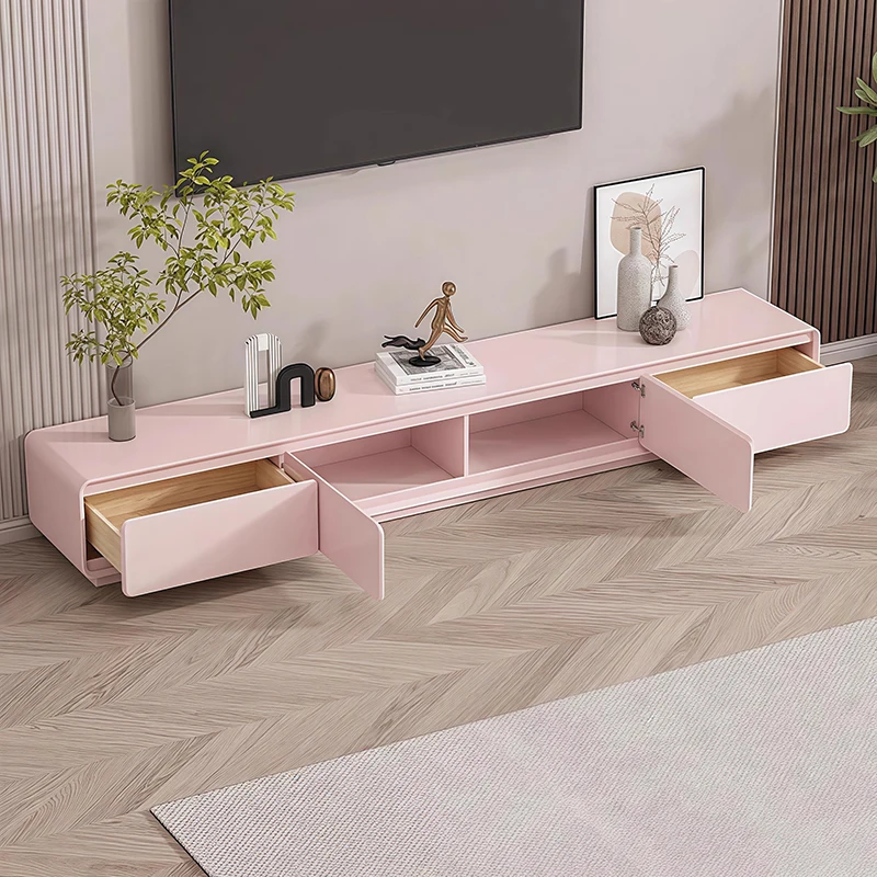 

Solid Wood Drawers Tv Stand High End Floor Mount Entertainment Center Tv Table Living Room Modern Mueble Blanco Home Furniture