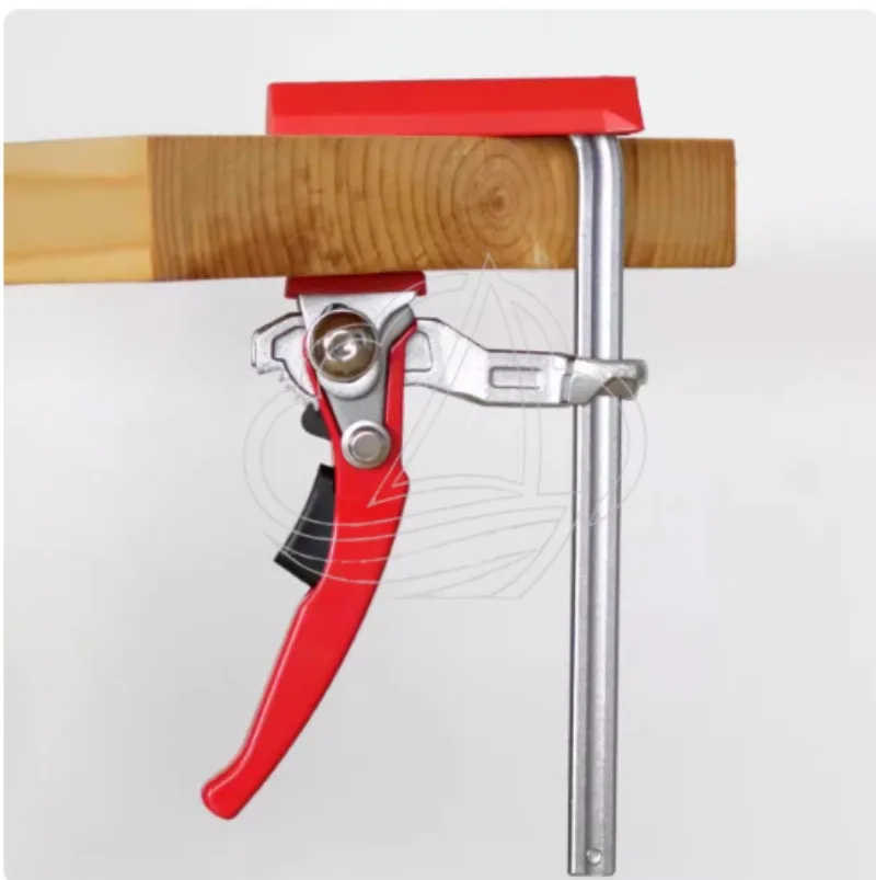 Forged Quick-Acting F-Clamp for Woodworking