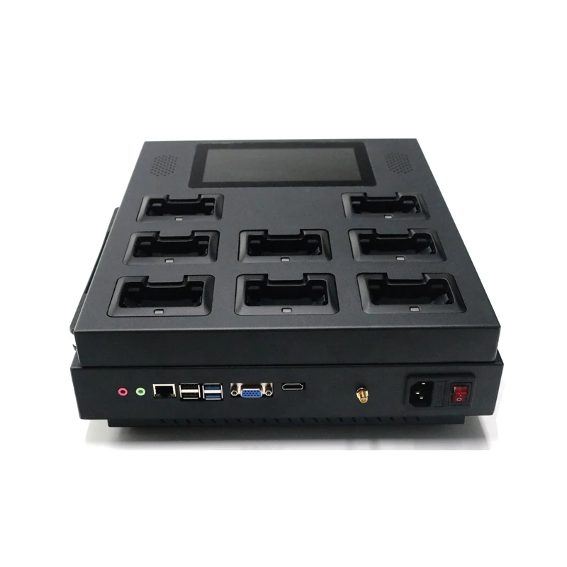 

8 Ports Recorder Portable Body Camera Docking Station Audio Video Data Acquisition Device Body Dock Station