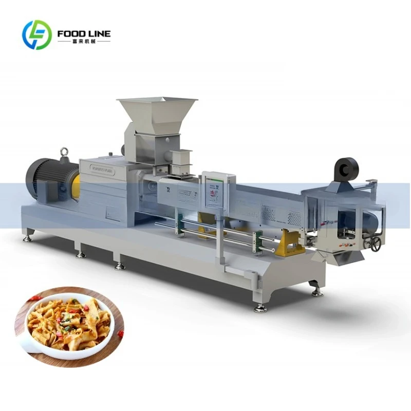 Customized Light Mini Automatic Stainless Steel Pasta Processing Line Core Motor Component High 500kg/h Capacity 1 Year