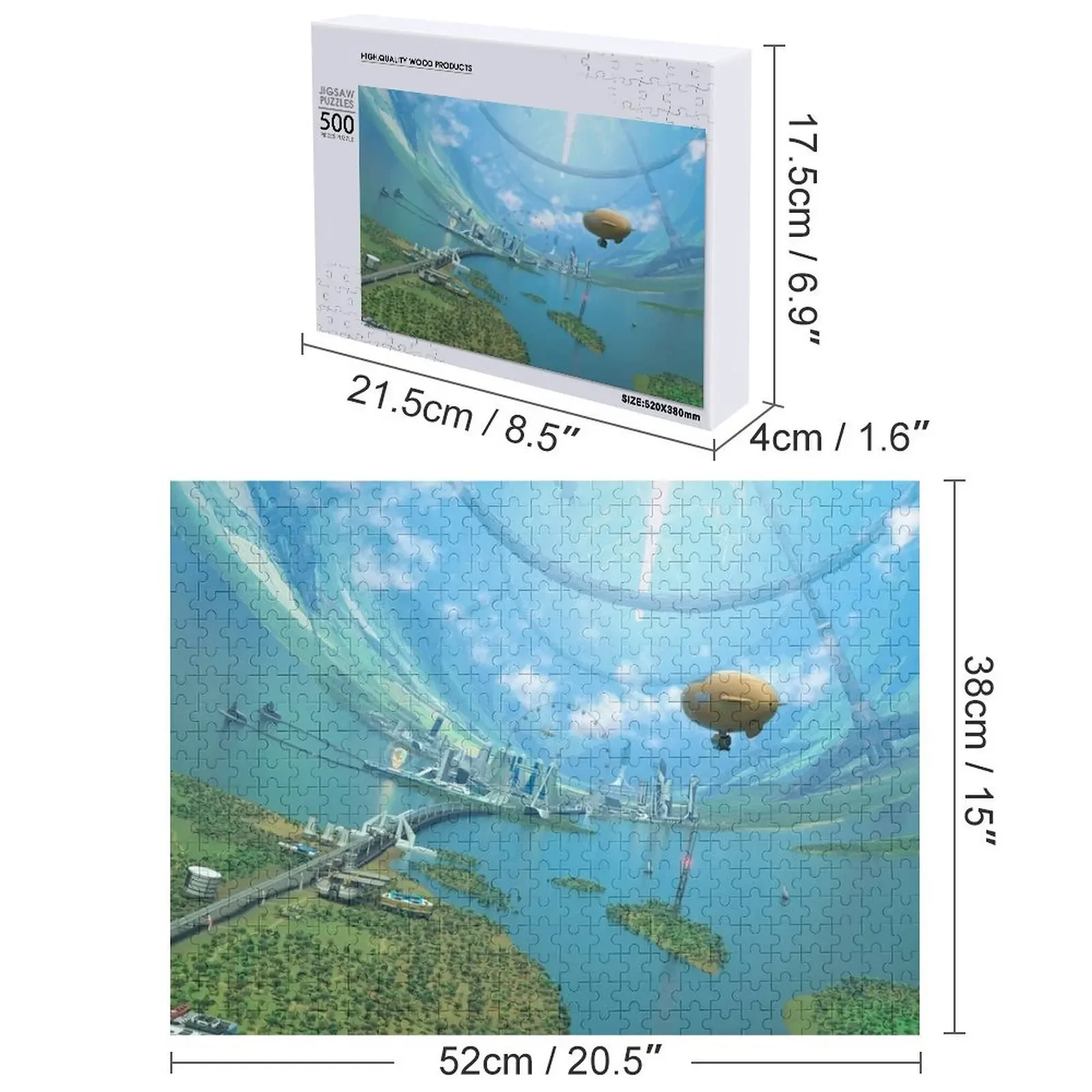 O'Neill Cilinder Interieur - V1 Jigsaw Puzzle op maat voor kinderen Aangepast speelgoed voor kinderen Puzzel