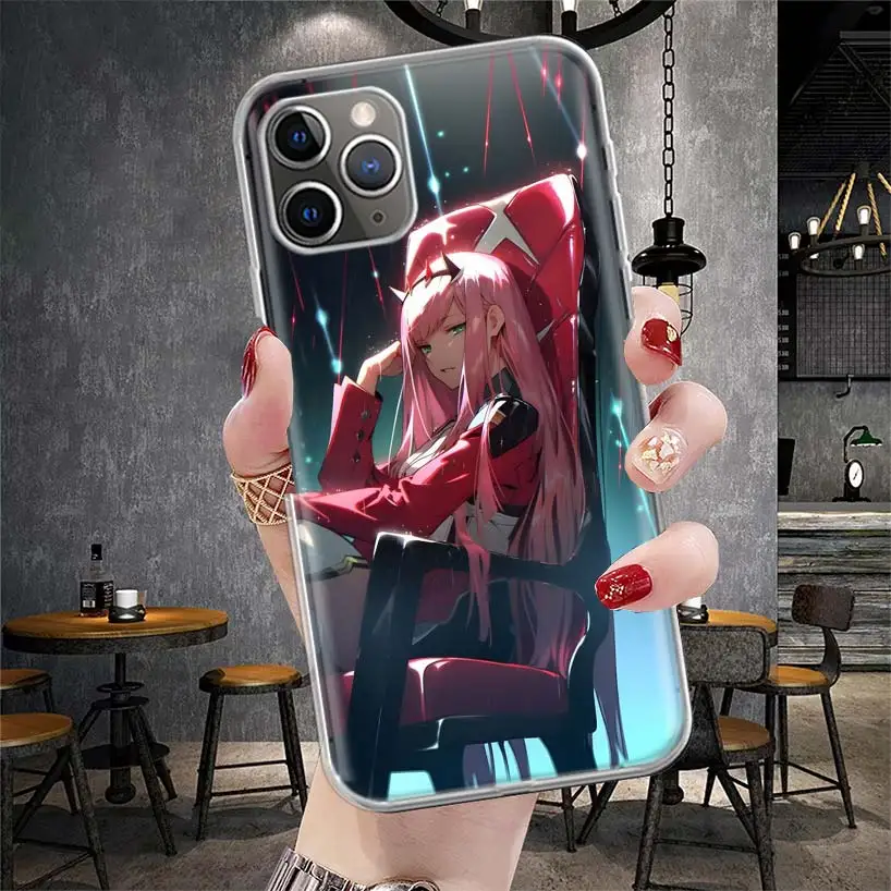 Darling In The FranXX Anime Soft Phone Case For IPhone 11 13 16 Pro MAX 15 + 14 Plus 12 Mini X XS Apple 8 7 SE Fundas Coque 11 1