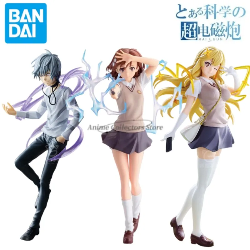 In Stock BANDAI Original BANPRESTO A Certain Scientific Railgun‌ Anime Figure Toys Collectible Model Ornament Gift