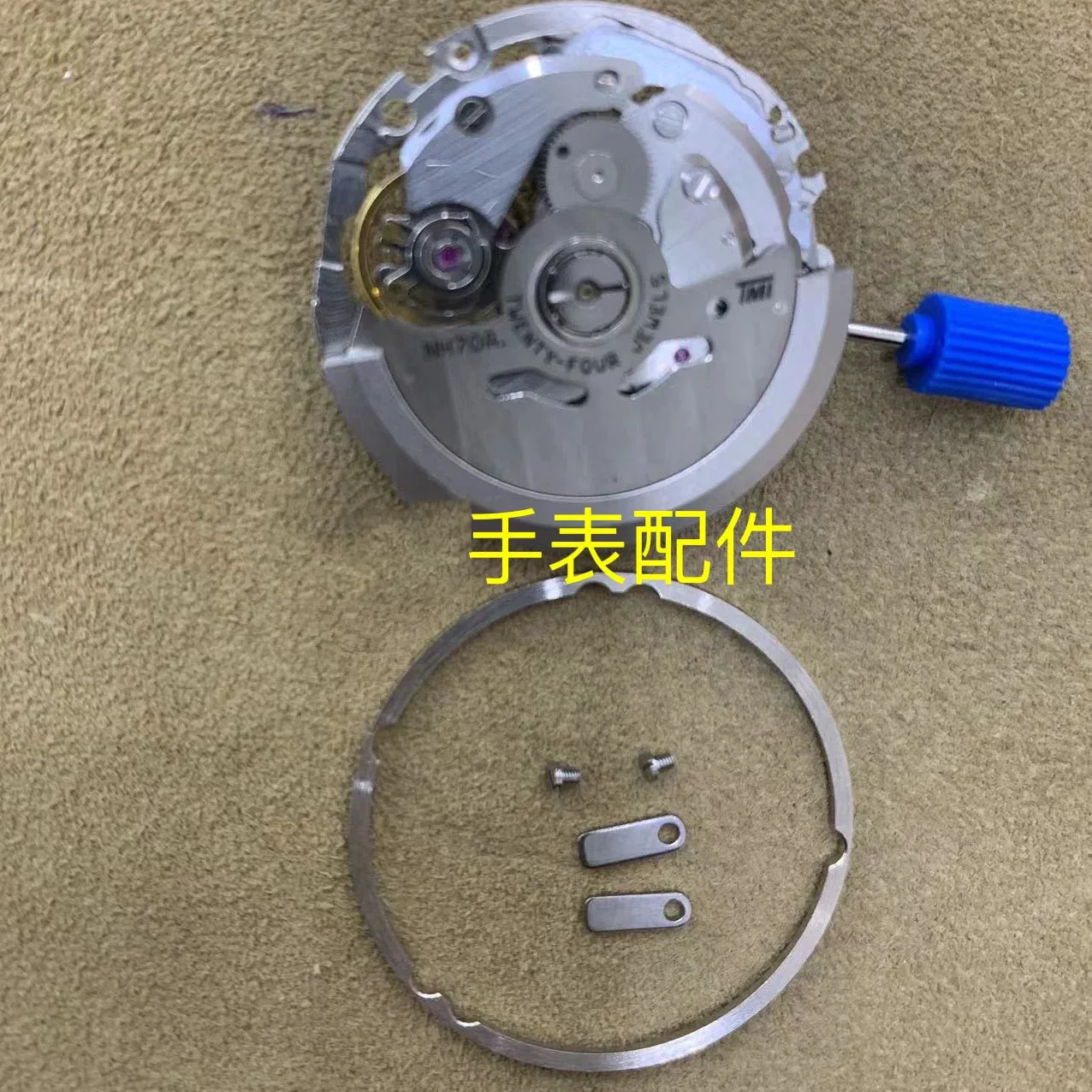 Japan Nh70a-beweging Automatische mechanische NH70 holle horlogeaccessoires met drie pinnen