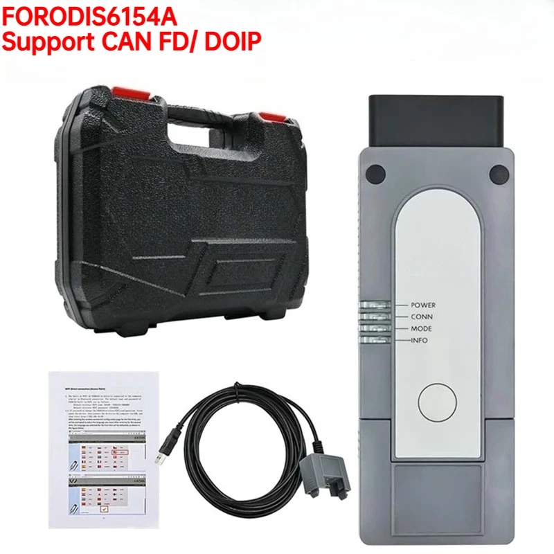 High Quality Original OKI FORVAS5054A with AMB2300 Original 6154A CAN FD DoIP VNCI6154A Support ForVAG OBD2 Car Diagnostic Tool view 6