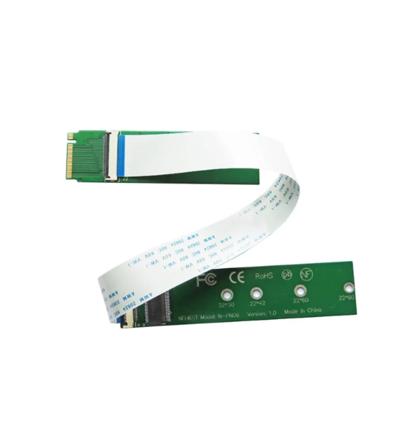 M key NV/Me M.2 NGFF SSD 2230 2242 to 2260 2280 extension cable