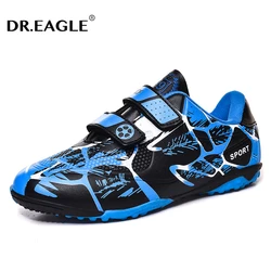 DR.EAGLE Original Indoor millepiedi bambino scarpe da calcio ragazzo scarpe da calcio bambini tacchetti da calcio scarpe sportive Futsal originale Futsal