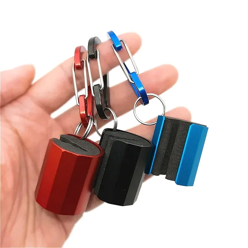 

ZWICKE 1PCS 3.3cm/13g 3Colors New Rod Holders Quick Rod Aids BFS Aluminium Rod Holder Clip Metal Case Support Wearable